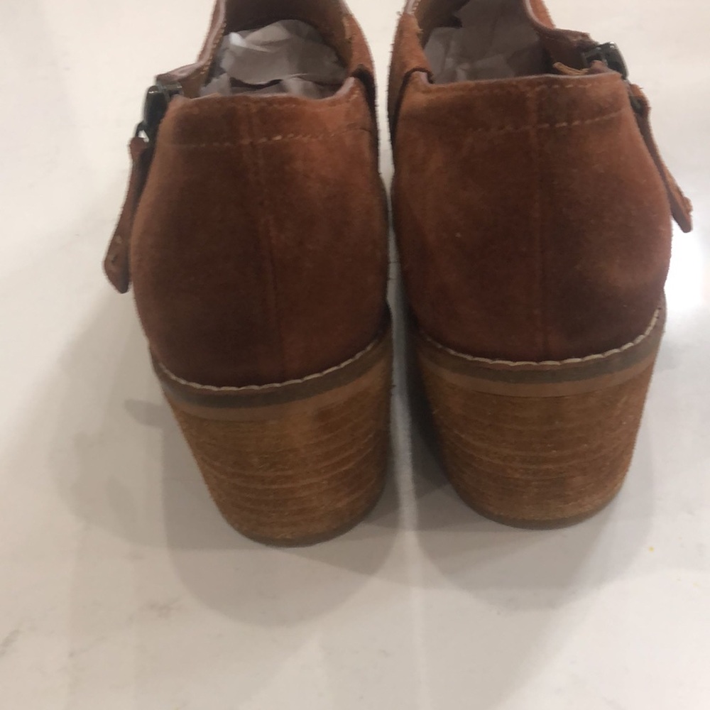 Zodiac Women’s Brown Leather Margot Suede Ankle Booties! Size 9. Beautiful! - Picture 3 of 9